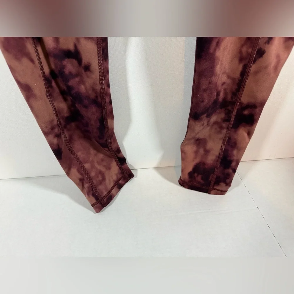 Victoria's Secret Women's Brown Tie Dye High Waist Leggings Size 14 - Picture 3 of 10